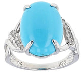 Sterling Silver Semi Mount Ring Setting Oval OV 17X12mm - Syzjewelry